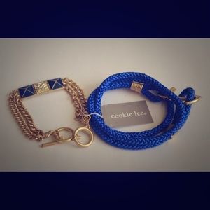 Cookie Lee 2 piece necklace set